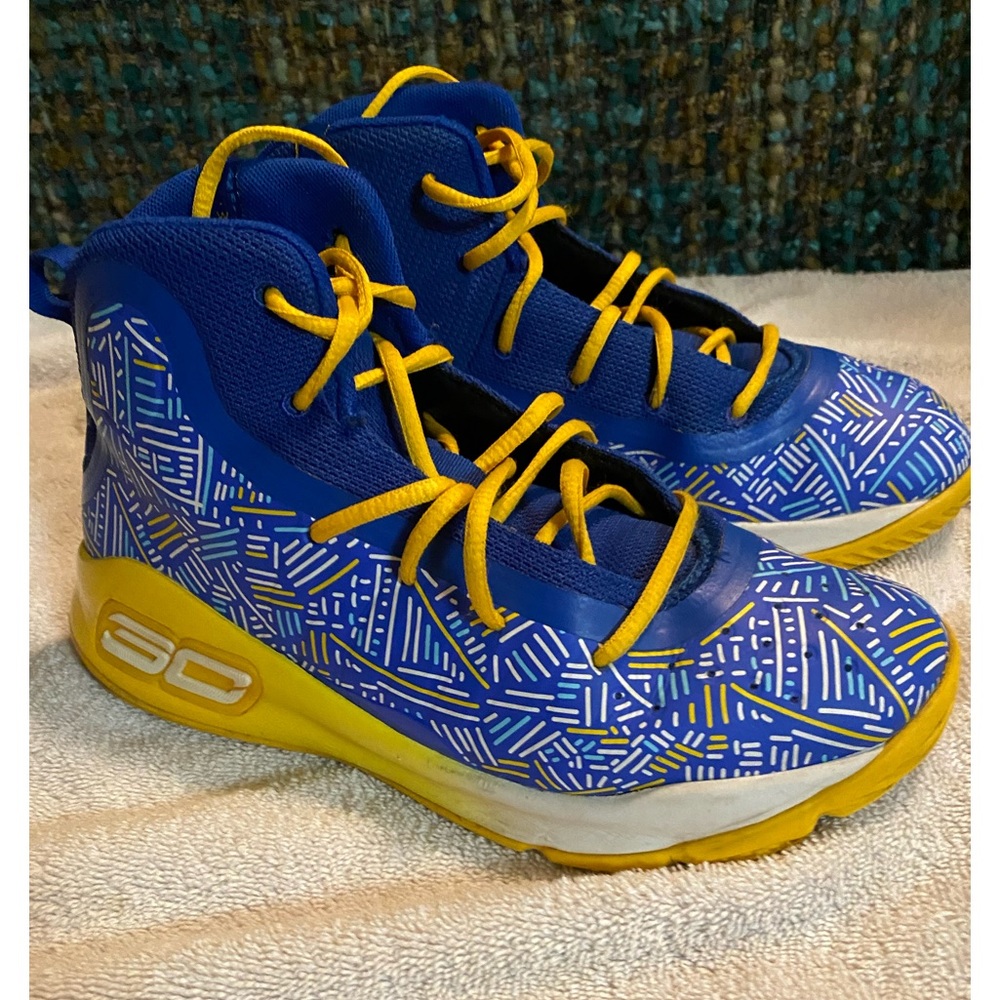 Steph curry youth high tops